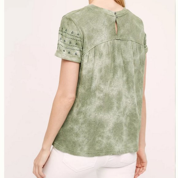 ANTHROPOLOGIE Short Sleeve Tee - Picture 4 of 4